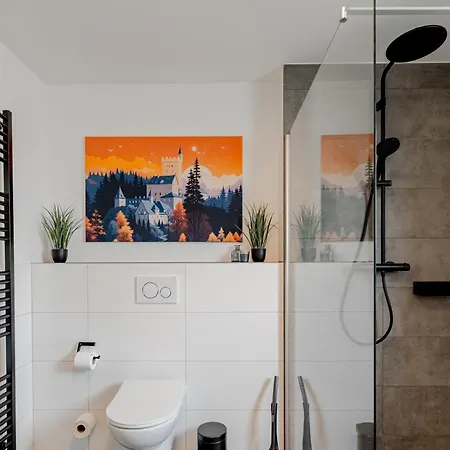 #11 Jsliving Comfort - Privater Balkon Bad Kueche Smarttv Wlan Kostenlose Parkplaetze Apartament