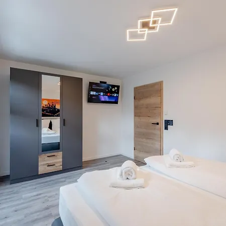 Apartament #11 Jsliving Comfort - Privater Balkon Bad Kueche Smarttv Wlan Kostenlose Parkplaetze *