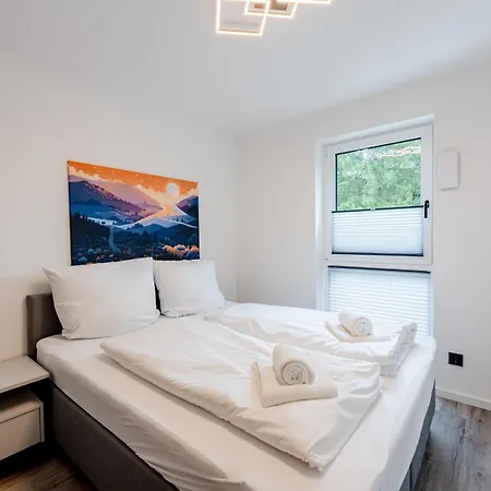 Apartament #11 Jsliving Comfort - Privater Balkon Bad Kueche Smarttv Wlan Kostenlose Parkplaetze Horb am Neckar